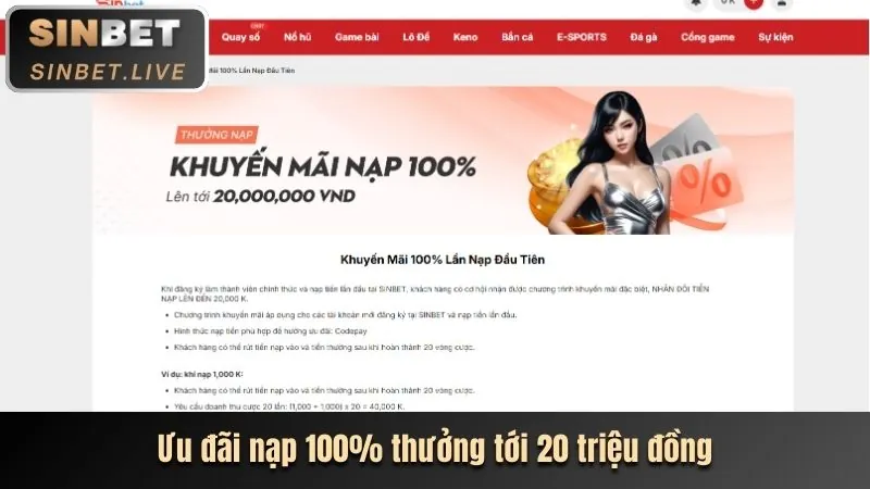 Thưởng Nạp Tiền Hàng Ngày 365bet